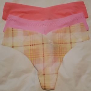 3 Victoria secret woman Thang/ string XL
